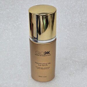 Glo24K Rejuvenating 24K Eye Serum With Gold & Hyaluronic Acid Anti-Aging Formula
